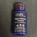 Life Extension Super Selenium Complex 200mcg & Vitamin E Exp 9/25 Sealed