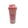 Sneak Energy Wavey Pink  Matte Shaker - 24 fl oz Plastic Shaker