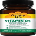 Country Life Vitamin D3 10000 IU 60 Softgel