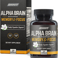 Alpha Brain Premium Nootropic Brain Supplement, Brain Booster& Memory Support