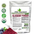 Pure Organic Blueberry Powder 17.6oz (500 Grams) - Pure, Gluten Free- Freeze Dry