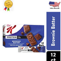 Kellogg's Special K Brownie Batter Chewy Protein Meal Bars, Ready 19 oz 12 Count
