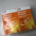 2 X CVS Health Glucose Powder Natural Orange 15.6g Pouches Expiration 5.2025