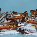 Lot Of 33 Robert Irvines Fit Crunch Bars, 2 Flavors, 3.10 oz, Best By 05/24+