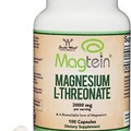 Magnesium L-Threonate 2000mg - Magtein by Double Wood - 100 Capsules  EXP 7/2025