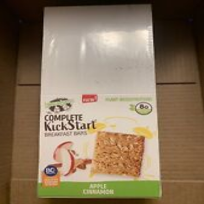 The Complete KickStart 12pk Apple Cinnamon Breakfast Bars 05/24