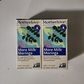 (Lot of 2) Motherlove Breastfeeding More Milk Moringa 45 Liquid Caps. EXP: 03/28