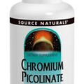Source Naturals, Inc. Chromium Picolinate Yeast Free 200mcg 60 Tablet
