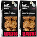 Healthy Superfood Energy Oat Cranberry Cookies 2Pcs Free Shipping