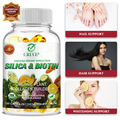 Silica & Biotin - Anti-Aging, Anti-oxidation, Supports Hair, Skin & Nail Health