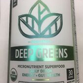 ZHOU: Organic Deep Greens Micronutrient Superfood Natural, 30 servings Exp. 9/24