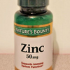 Nature's Bounty Zink  Supports Immune Health 50mg 100 ct Caplets