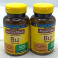 Nature Made Vitamin B12 1000mcg Dietary Supplement 160 Tablets 01/2025^ Lot of 2
