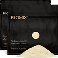 ProMix Nutrition Casein Protein Powder | 25g Micellar Grass Fed Casein Powder, 5.4g BCAAs | Gluten Free, Sugar Free, Soy Free - Vanilla, 5lb