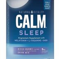 Calm, Magnesium Citrate Supplement, Anti-Stress Drink Mix Powder 16 Oz - SEALED