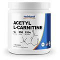 Nutricost Acetyl L-Carnitine (ALCAR) 250 Grams Powder - 1G Per Serving - 250