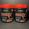 2 ALLMAX ISOFLEX Whey Protein Isolate Chocolate 0.9lb 425g Zero Fat & Sugar