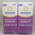 (2 Pack) Renewlife Women Care Probiotic 25 Billion CFU 50 Caps Each Exp: 10/2025