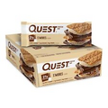 Quest Protein Bar, Low Carb, Gluten-Free, 21g Protein, S'mores, 12 Count