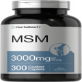 MSM Supplement 3000Mg Methylsulfonylmethane with Calcium, Non-Gmo 300ct Horbaach