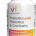 Probiotics with Prebiotics and Cranberry Feminine Health Supplement 120 Capsules