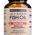 Wileys Finest Wild Alaskan Fish Oil  Peak DHA 60 Softgel