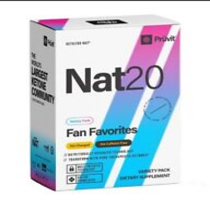 Pruvit Keto OS MAX NAT Ketones - NAT 20 Fan Favorites - 20 Packets NEW SEALED