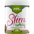 Muscle Food Labs MFL Slim WHEY Protein Powder | 28g Protein | Low Carbs | Slimming Nutritional Shake | Sweetened with Stevia | 2 lbs. (Chocolate Lava)