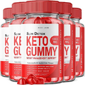 (5 Pack) Slim Detox Keto Gummies - Slim Detox Keto ACV Gummies Advanced Weight Loss Slim Detox Keto Gummies with Apple Cider Vinegar Supplement Belly Fat Extra Strength Gomitas (300 Gummies)
