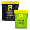 Ascent Whey + Plant Protein Powder - Chocolate Peanut Butter 4 lb & Chocolate 18 Servings