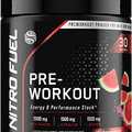 Pre Workout Powder with Beta Alanine, L-Citrulline & L-Arginine | PreWorkout Energy Powder Drink Mix with Caffeine | Pre-Workout for Men & Women | No Creatine, Keto Friendly, Watermelon - 30 Servings