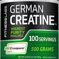 Fitness Labs German Creatine Powder | 500 Grams | 100 Servings | Monohydrate ...