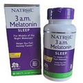 Natrol 3 a.m. Melatonin Sleep - Lavender Vanilla 60 tabs Fast Dissolve Exp. 5/25