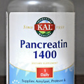 KAL Pancreatin 1400 250 Tablets Amylase, Protease & Lipase Enzymes