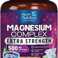 Magnesium Complex 500mg with Oxide, Malate, Citrate, Glycinate - High Absorption