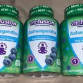 3 Vitafusion Ashwagandha Gummies 60ct 125mg Blueberry Manage Stress Exp 11/2024