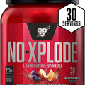 N.O.-XPLODE Pre Workout Powder, Energy Supplement for Men and Women with Creatin