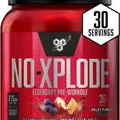 N.O.-Xplode Legendary Pre-Workout, Fruit Punch 30 Servings Exp 05/2024. New!