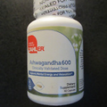 NEW &SEALED Zahler Ashwagandha 600mg Supplement Relaxation, Stress 60ct Capsules