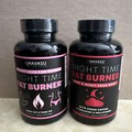 Havasu Night Time Fat Burner: Metabolism, Sleep, Appetite Suppr, 2-Bottle BUNDLE
