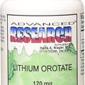 Nutrient Carriers Advance Research Lithium Orotate 120 Mg 200 Tablets(Pack of 2