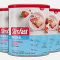 SlimFast Meal Replacement Powder, 14 Servings (Pack of 3), Strawberry