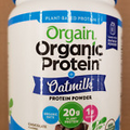 ORGAIN - Organic Protein + Oatmilk Protein Powder - Chocolate - 1.05 lb - 6/2025