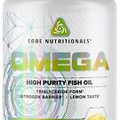 Core Nutritionals OMEGA Fish Oil 720mg EPA  / 480mg DHA  - 120 Softgels LEMON