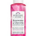 Heritage Store Glyerine & Rosewater 4 oz Liquid