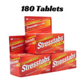 60 Tabs x 3 : Stresstabs 600 + Iron Vitamin & Minerals High-Potency Vitamins.