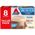 Atkins Iced Coffee Café Caramel Protein-Rich Shake, with Coffee and Protein, Keto-Friendly and Gluten Free (12 Shakes)