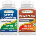 Acetyl L-Carnitine 1000mg & Resveratrol 500 mg