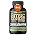Nitric Oxide Supplement - L Arginine Capsules – Helps to Improve Energy, Endurance & Performance - Pre Workout - Muscle Builder - with All Essential Amino Acid and Maca Root