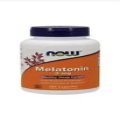 NOW Foods Melatonin 3 mg 180 Veg Caps Healthy Sleep Cycle Exp: 04/26